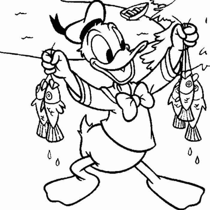 Hunting And Fishing Coloring Pages For Adults