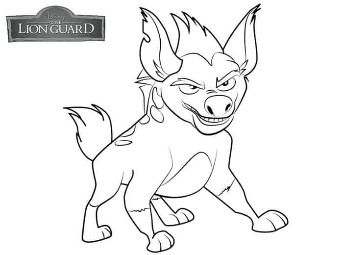 Lion Gaurd Coloring Pages