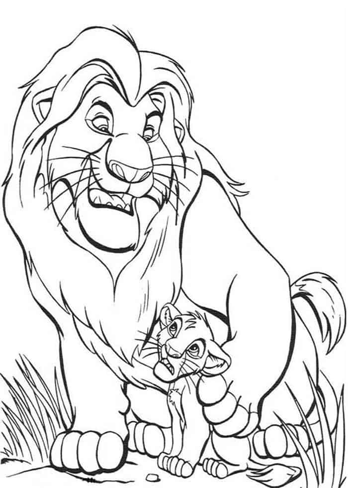 Lion King Coloring Pages