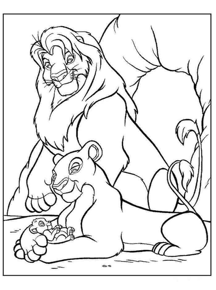 The Lion King Coloring Pages