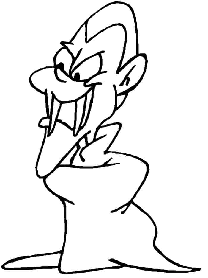 Vampire Coloring Pages