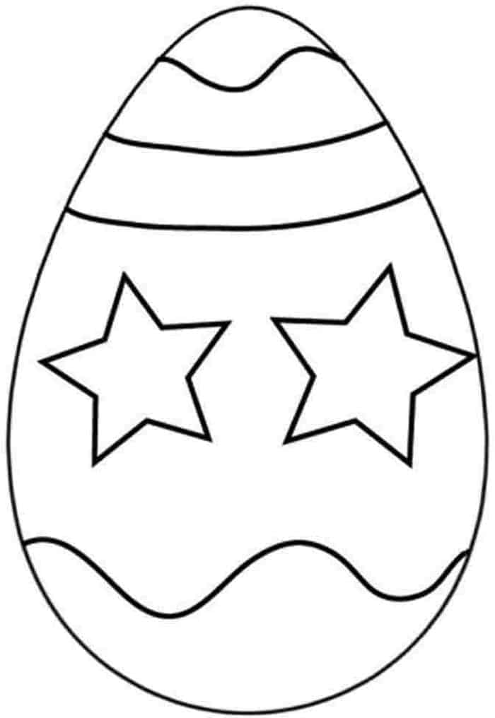 easter egg designs coloring pages