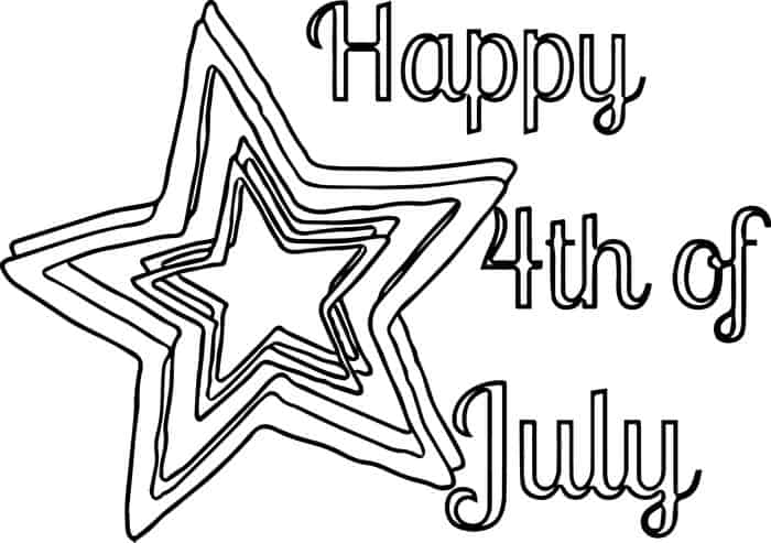 4th Of July Coloring Pages For Adults