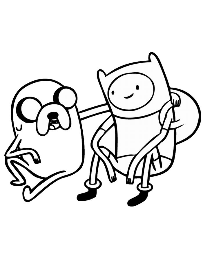 Adventure Time Coloring Pages Online
