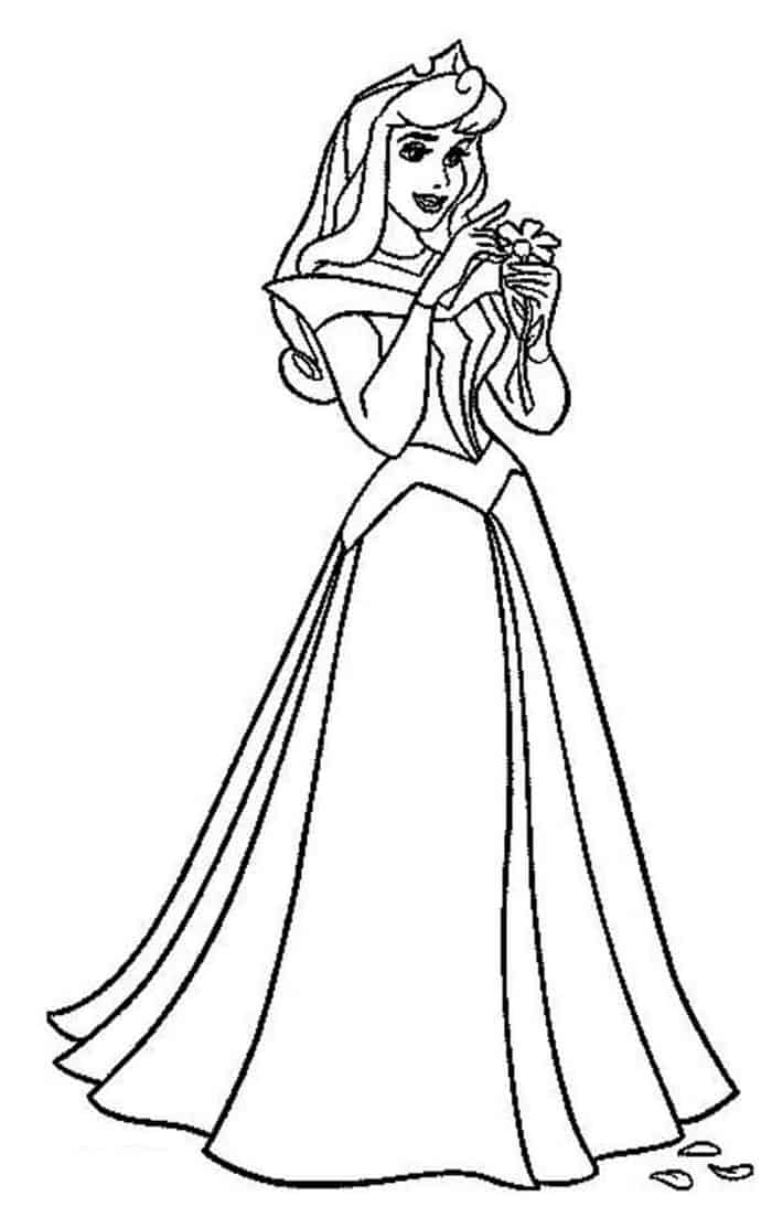 Aurora Disney Coloring Pages