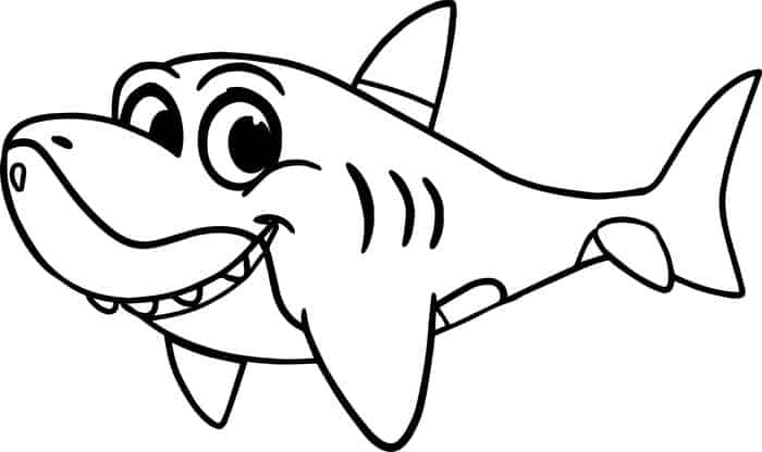 Baby Shark Coloring Pages