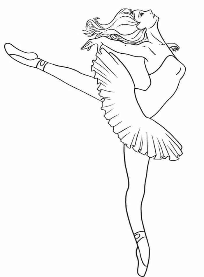 Ballerina Coloring Pages