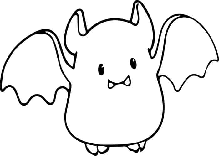 Bat Coloring Pages