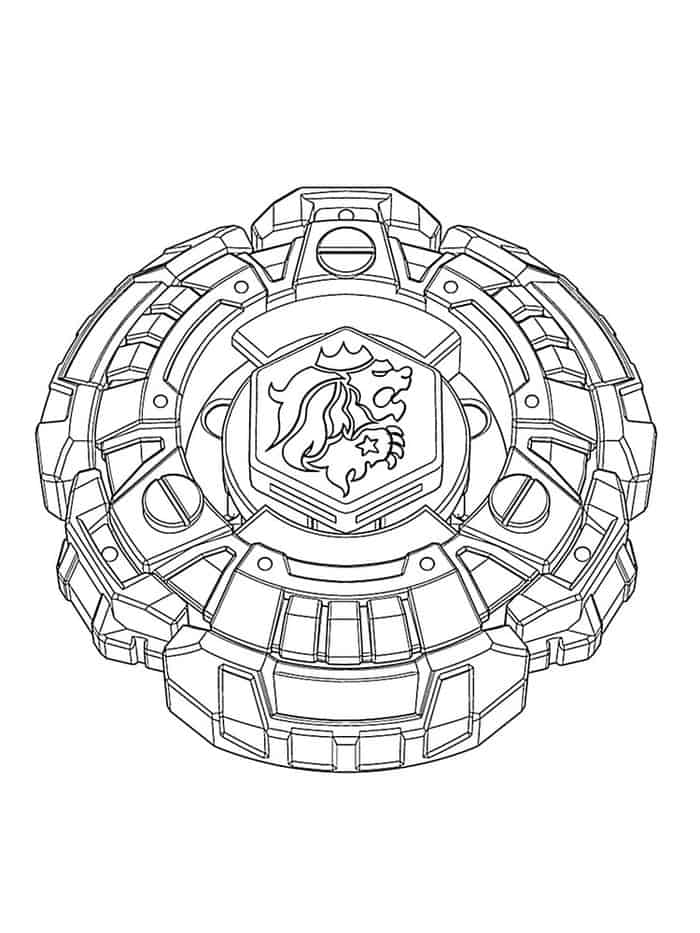 Beyblade Burst Evolution Beyblades Coloring Pages