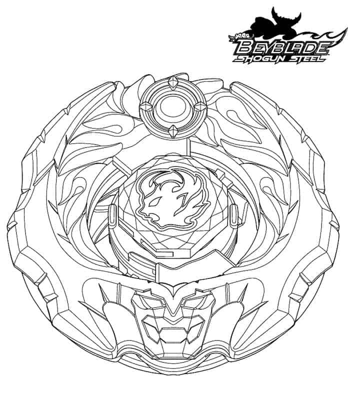 Beyblade Lightning Pegasus Coloring Pages