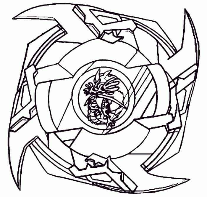 Beyblade Valtryek Coloring Pages