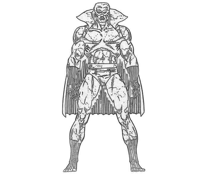 Black Panther Comic Coloring Pages