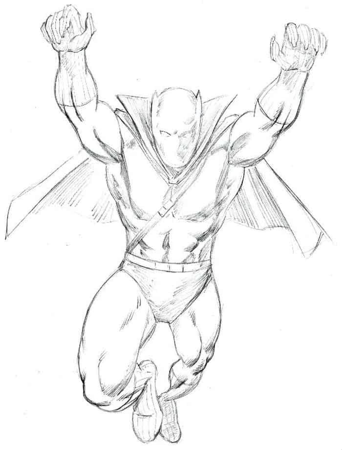 Black Panther Printable Coloring Pages