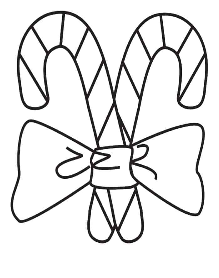 Candy Cane Christmas Coloring Pages For 10 Year Old Girls
