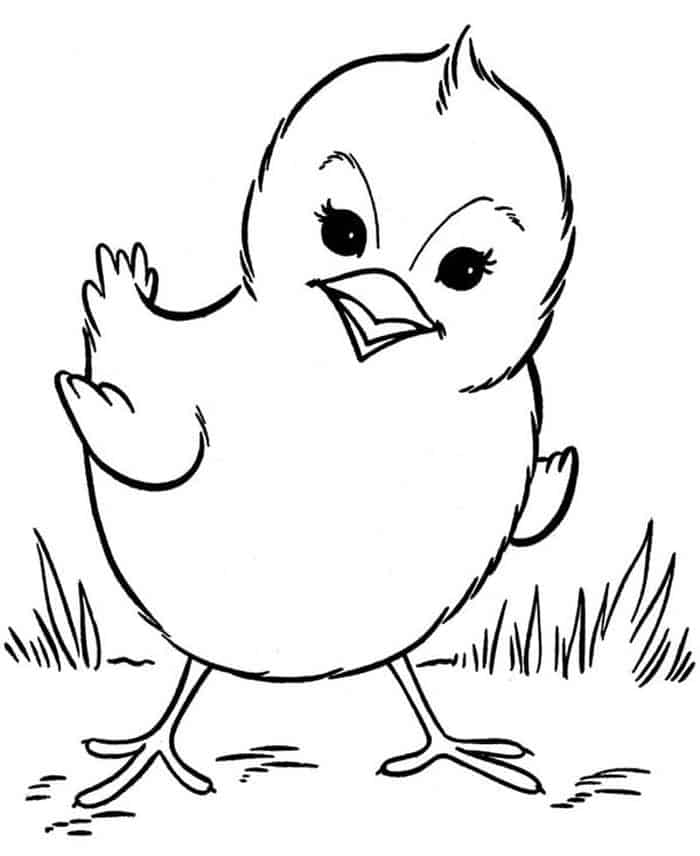 Chicken Little Coloring Pages