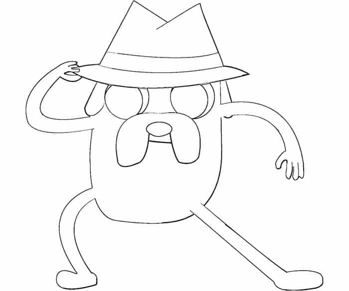 Coloring Pages Adventure Time Pictures