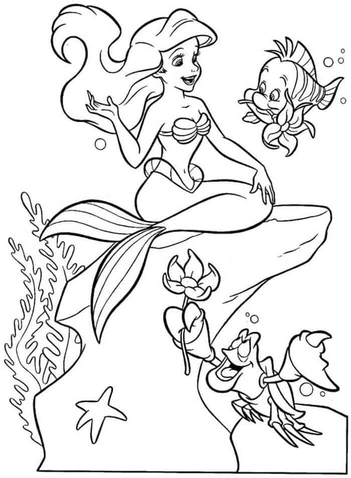 Coloring Pages Ariel