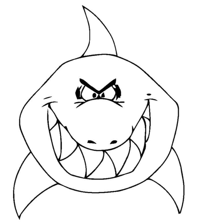 Coloring Pages Baby Shark