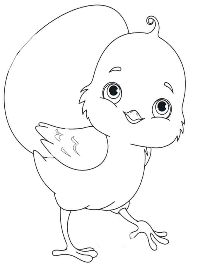 Coloring Pages For The Story Chicken Little