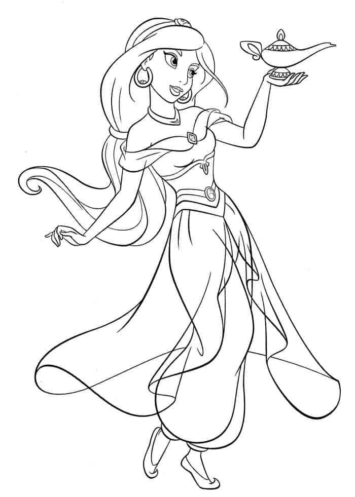 Coloring Pages Jasmine