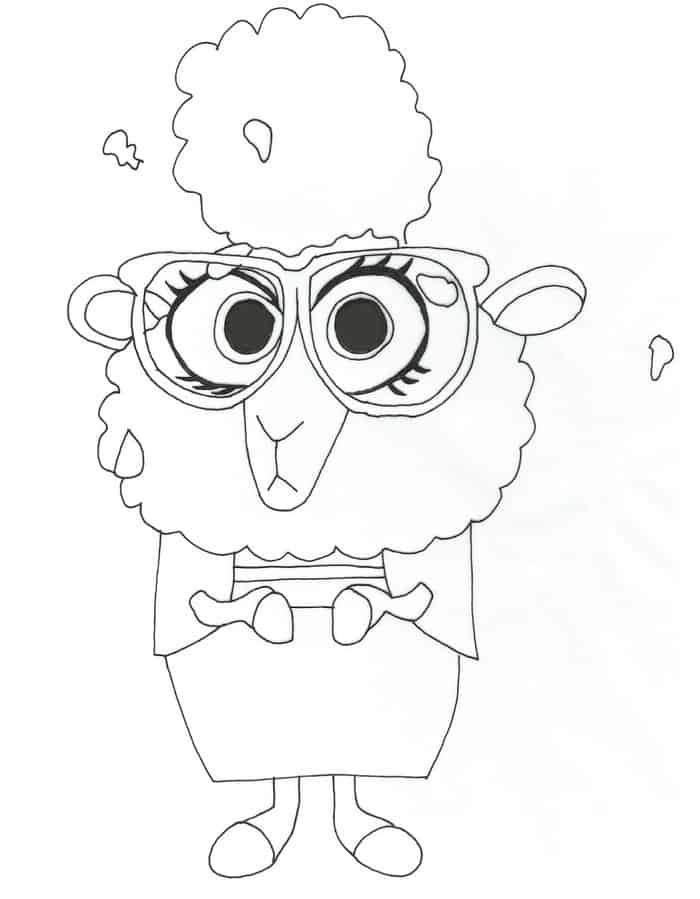 Coloring Pages Tsum Tsums Zootopia Sloth