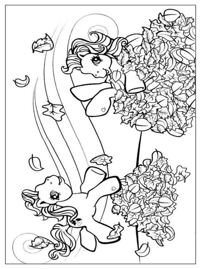 Disney Autumn Coloring Pages