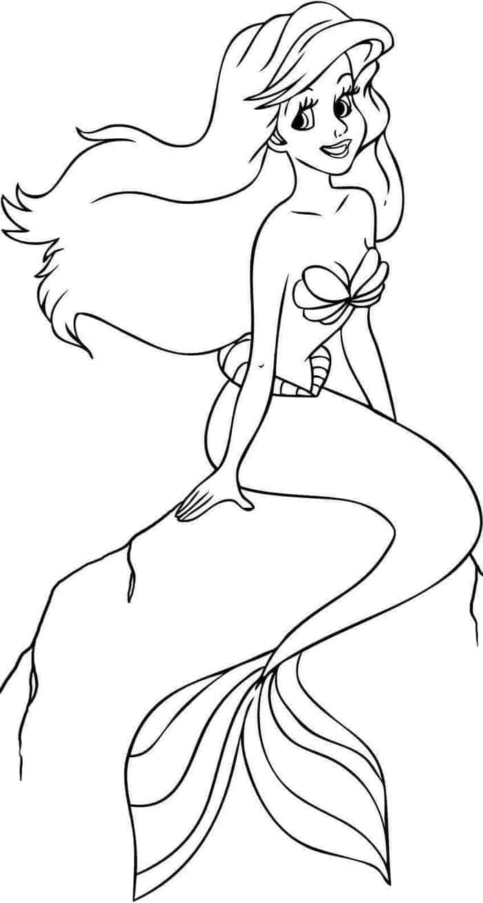 Disney Coloring Pages Ariel