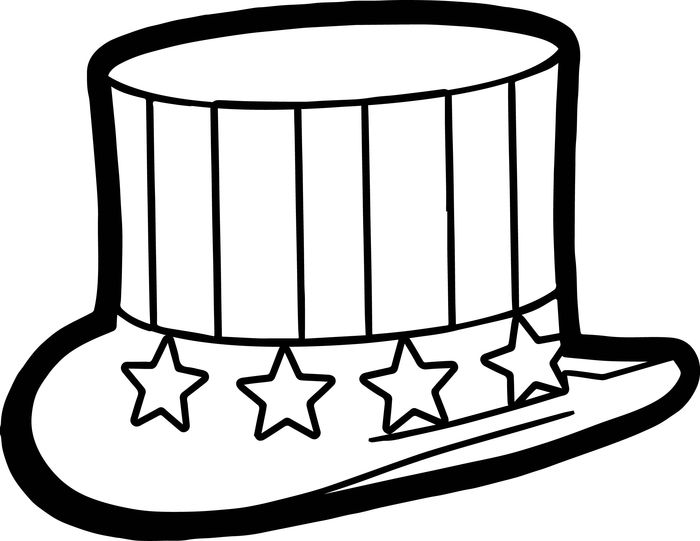 Easy 4th Of July Coloring Pages