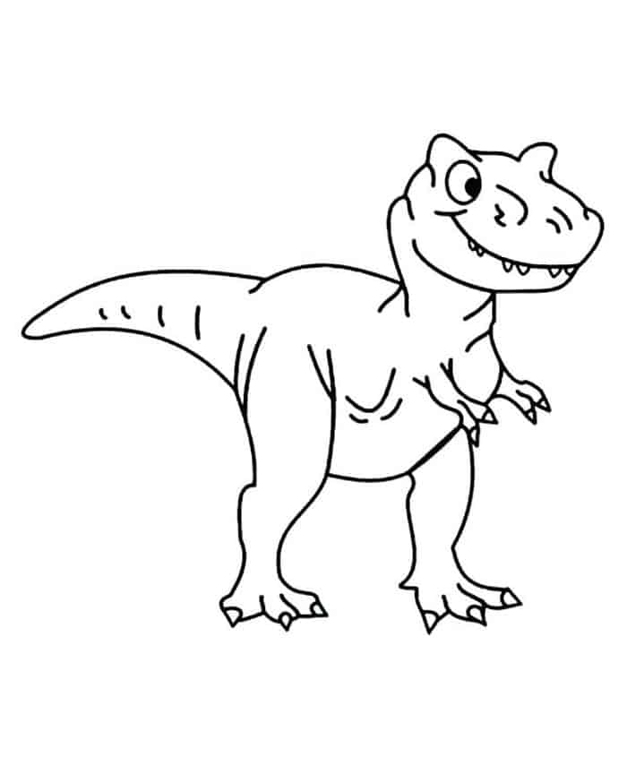 Jurassic Park Coloring Pages T Rex