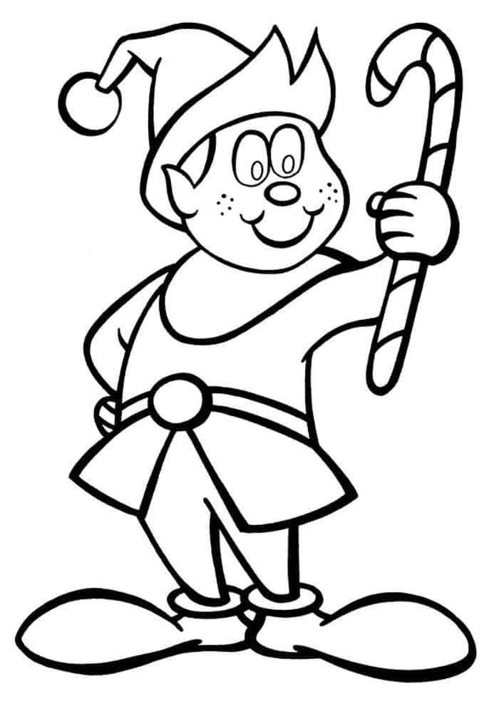 Justin First Name Coloring Pages Candy Cane
