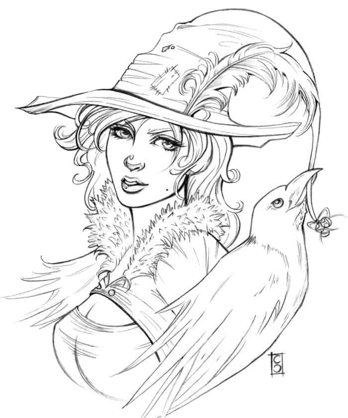 Little Witch Academia Coloring Pages