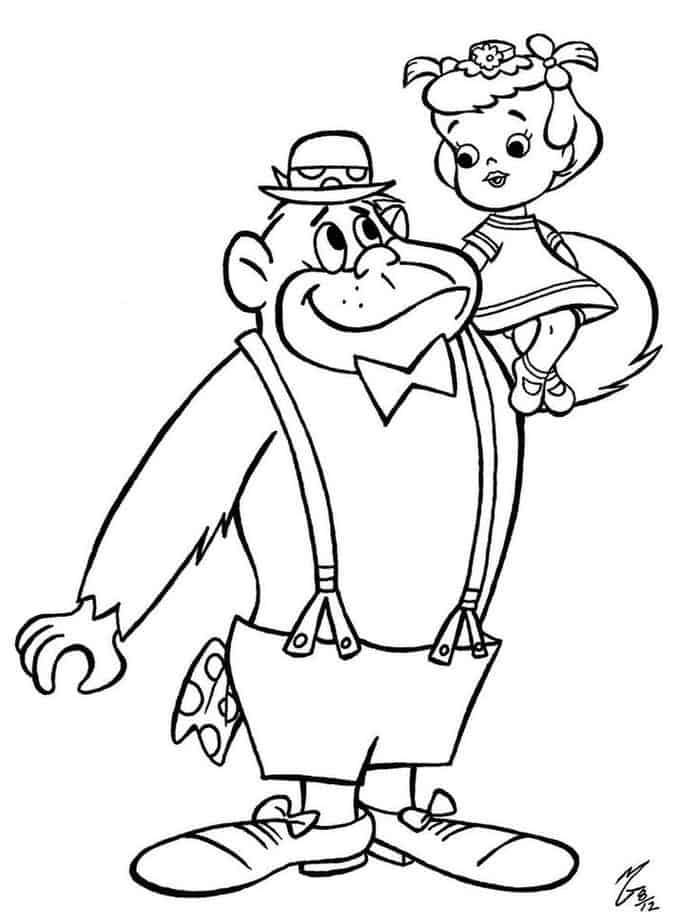 Magilla Gorilla Coloring Pages