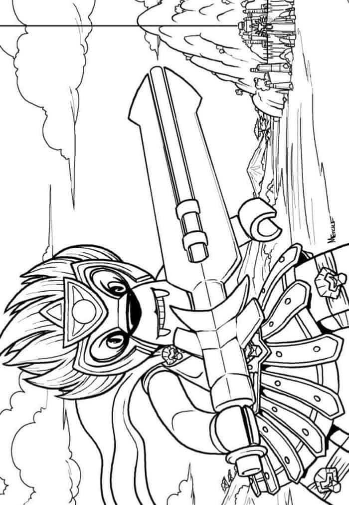 Master Gorilla Coloring Pages