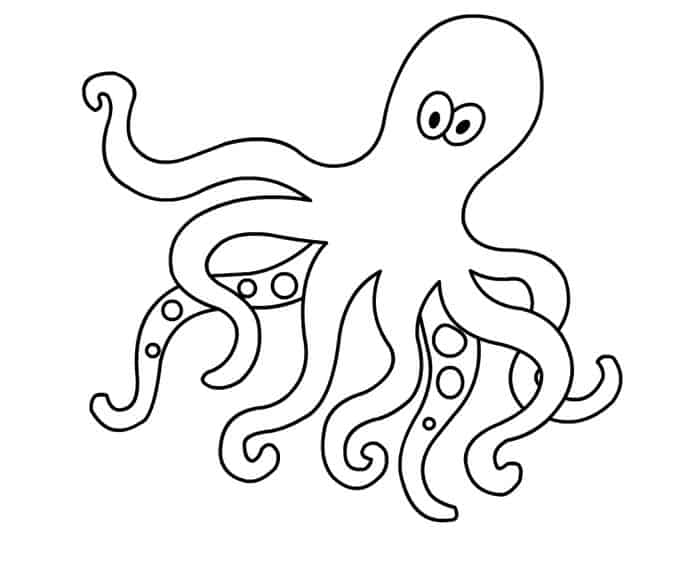 Octopus Coloring Pages To Print