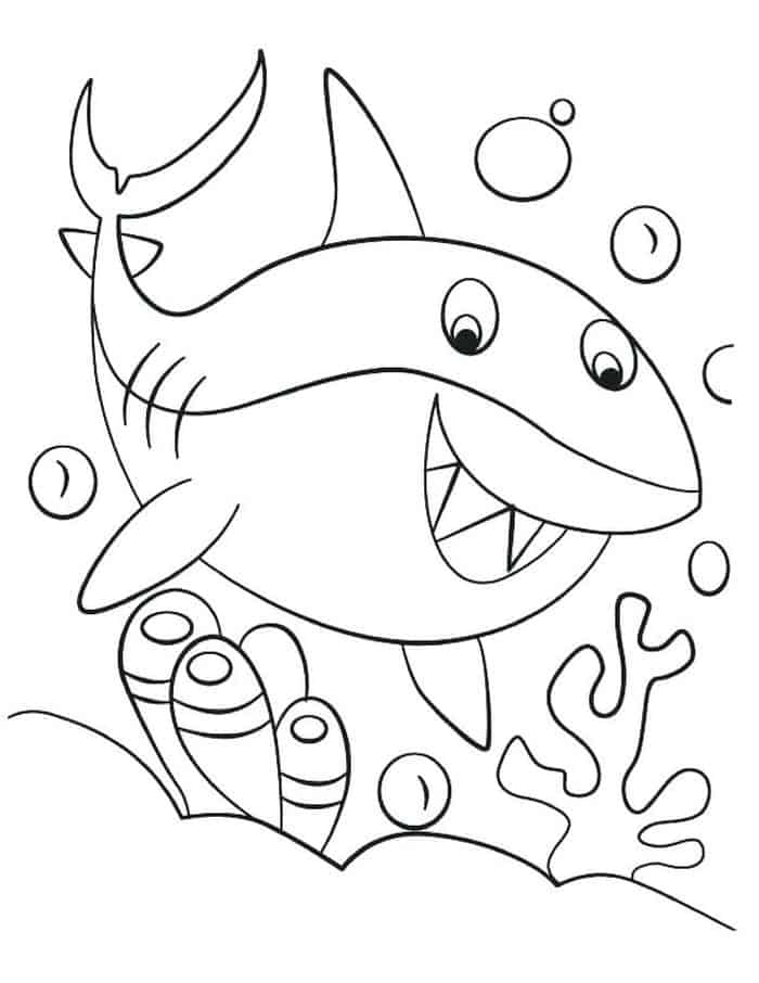 Pinkfong Baby Shark Coloring Pages