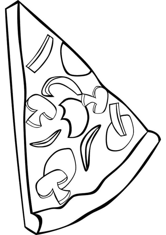 Pizza Num Noms Coloring Pages