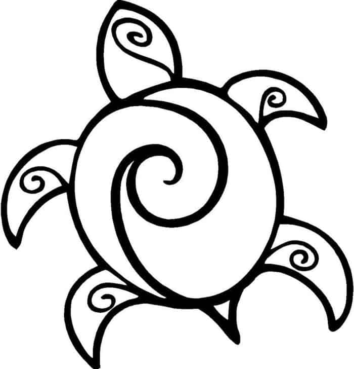 Turtle Coloring Pages For Adults