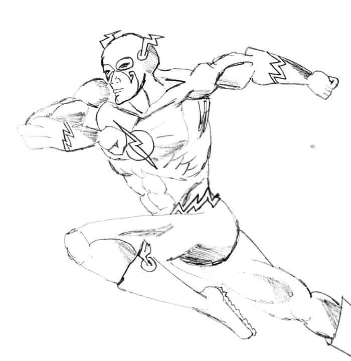 Zoom Coloring Pages From The Flash