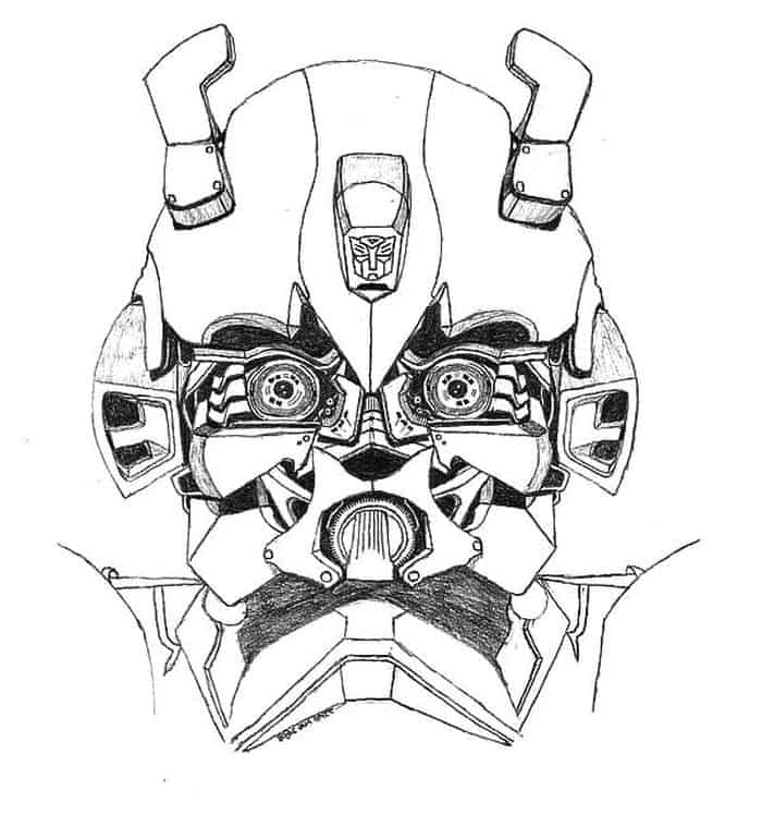 Adventures Of Bumblebee Boy Coloring Pages