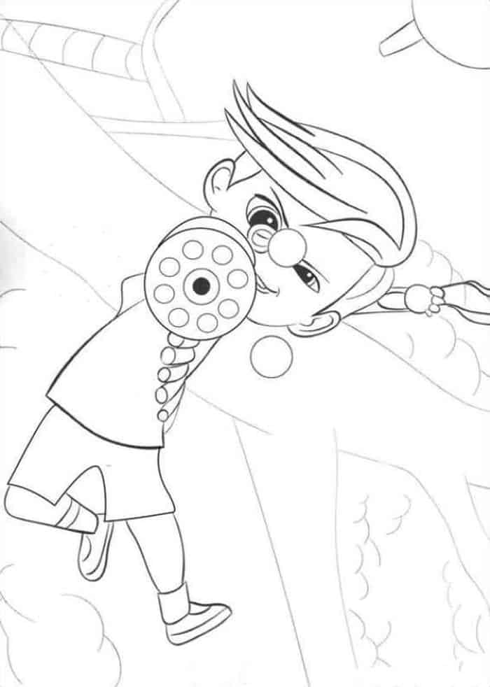 Boss Baby Coloring Pages Free