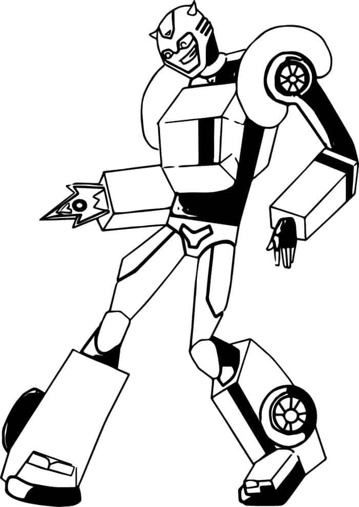 Bumblebee Transformers Coloring Pages