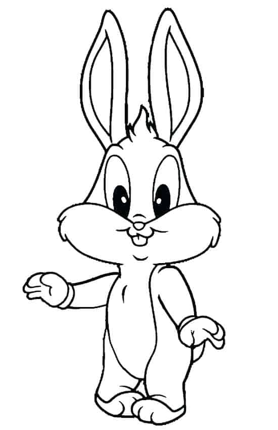 Bunny Coloring Pages Free