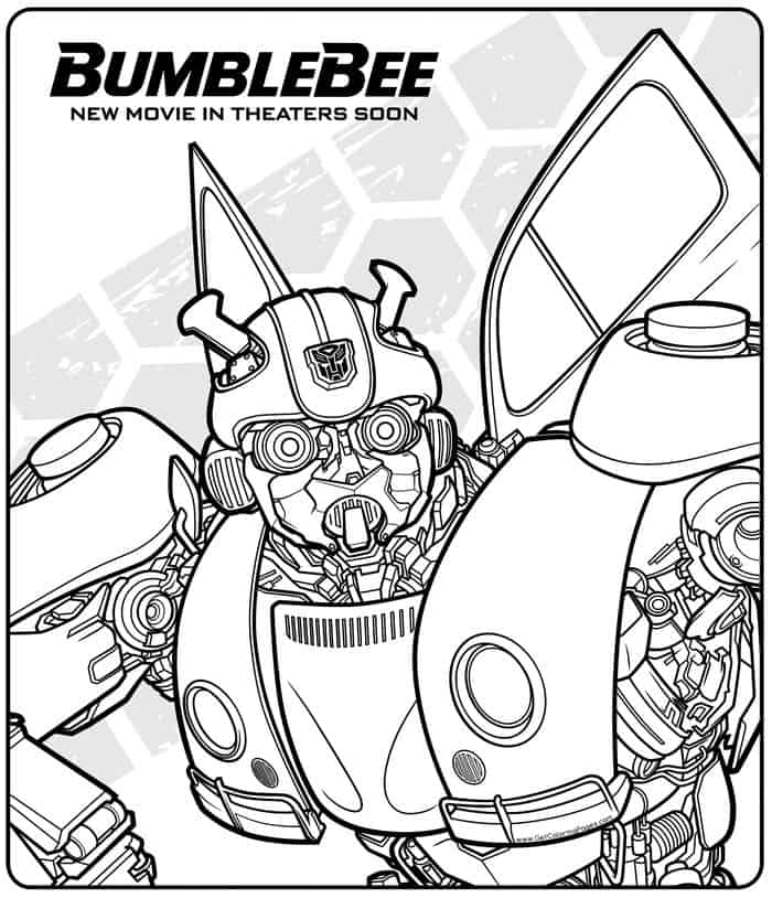 Coloring Pages Bumblebee