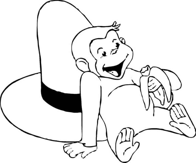 Coloring Pages Monkey
