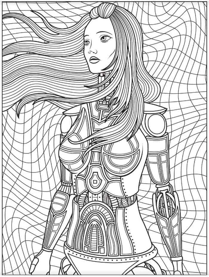 Coloring Pages Of Fortnite Robot