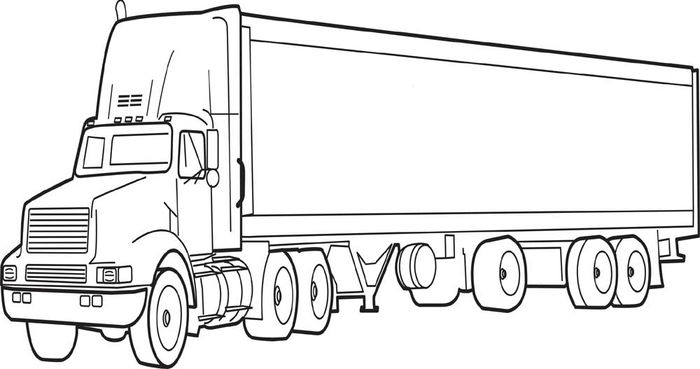 Fire Truck Coloring Pages