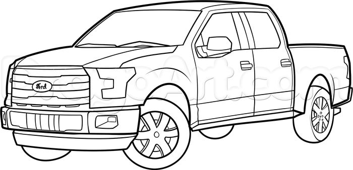 Ford Truck Coloring Pages
