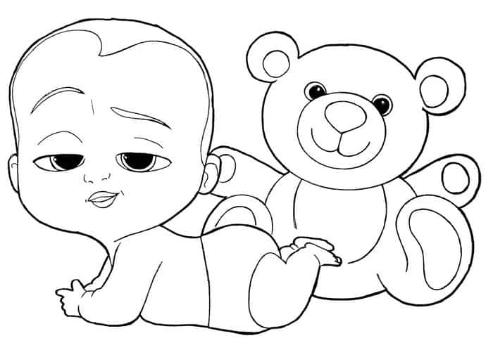 Free Printable Coloring Pages For Boss Baby