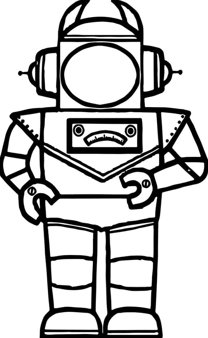 Lego Robot Coloring Pages