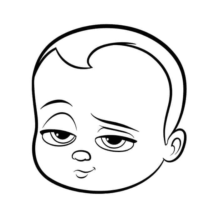 Letras De Baby Boss Coloring Pages Logo